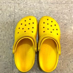 Yellow Crocs